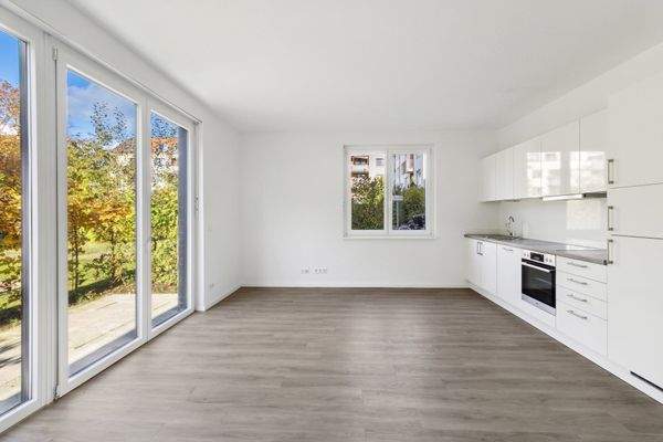 2 Zimmer EG - offene Küche (Muster)