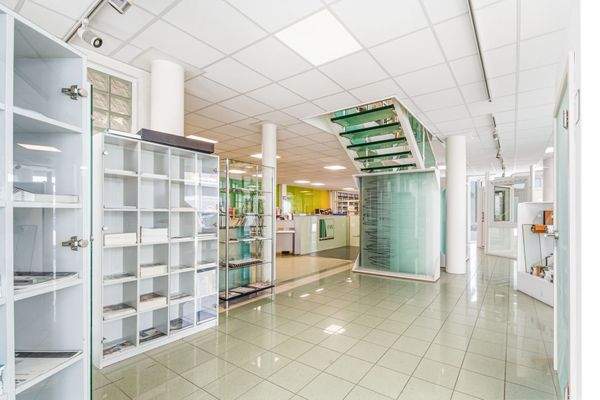 Ausstellungsfläche im EG