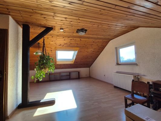 Zimmer im Dachgeschoss