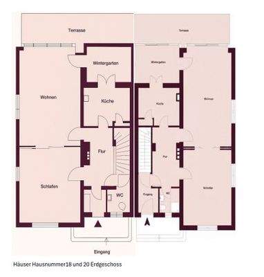 Grundrisse nebeneinander EG