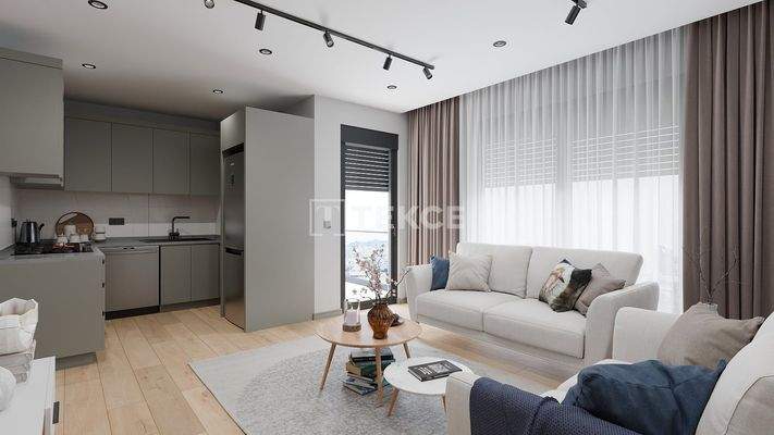 Brand New Apartments in Muratpaşa, 1.6 km from Shopping Mall