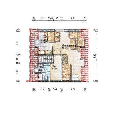 DG Maisonette Apartment Anbau
