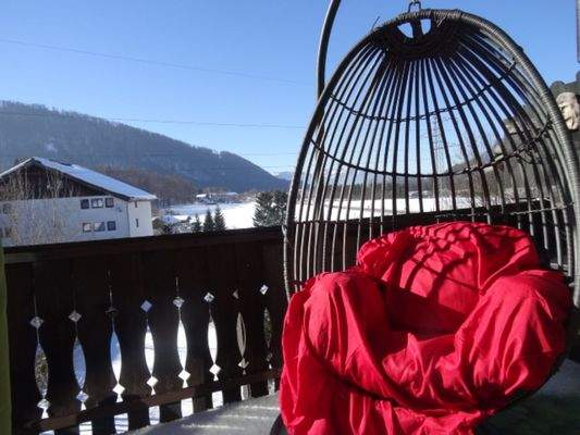 Balkonschaukel vom Zimmer 1