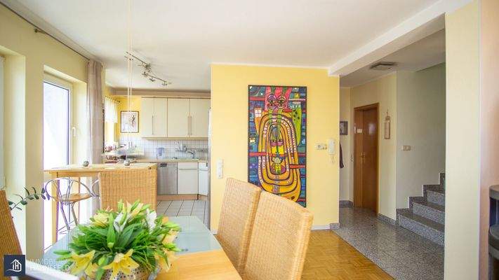 Essbereich und Küche