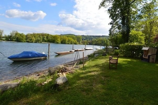 Direkt am Rheinufer