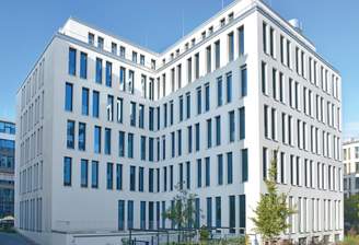 Rückwärtige Gebäudeansicht