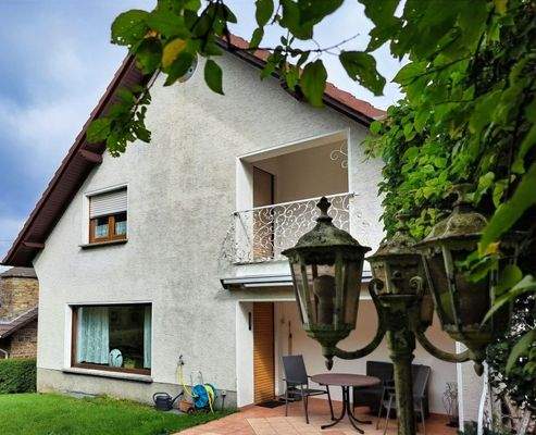 Blick auf die Terrasse