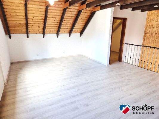 DG ausgebaut (1 Zimmer)