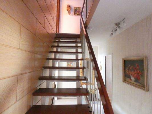 Treppe zum 2. OG