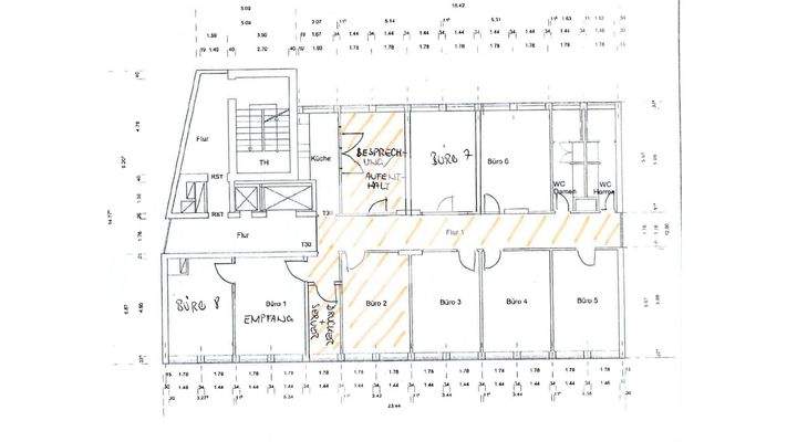 14. Obergeschoss mit ca. 247 m²