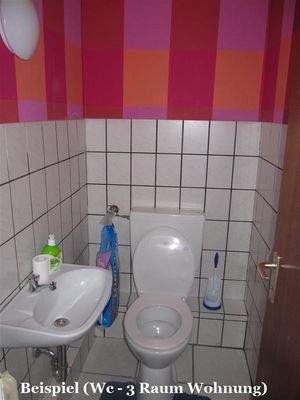 3 Raum Wohnung (WC-Raum)