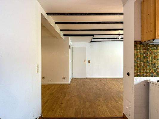 Blick in den Wohnbereich