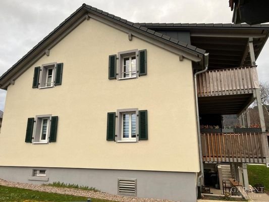 Seitenansicht Haus
