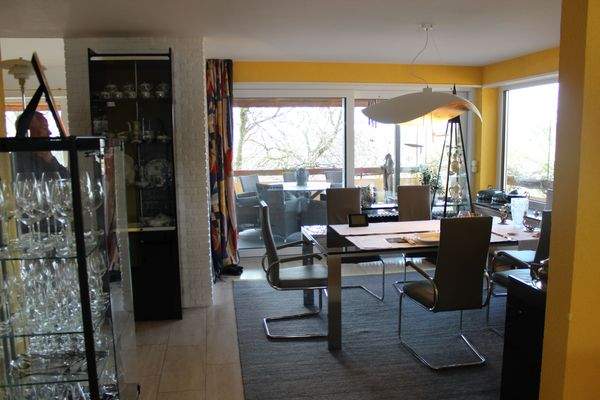 Blick in das Esszimmer