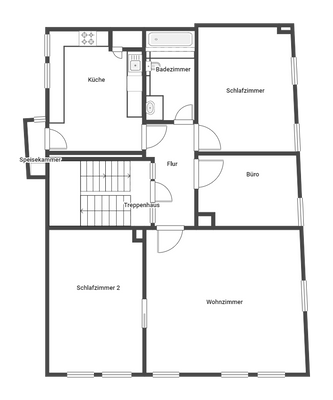 Obergeschoss Vorderhaus