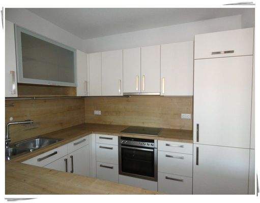 Küche mit Einbauküche