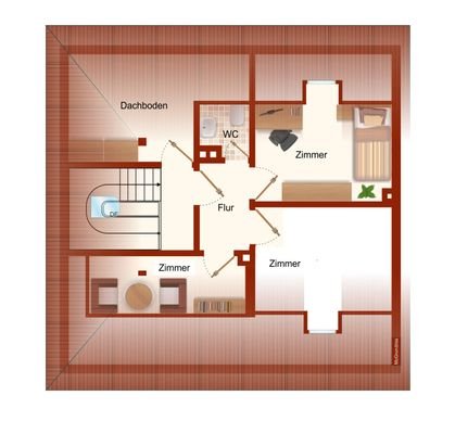 Grundriss DG