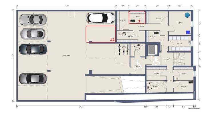 7321 Etagengrundriss KG WE 3