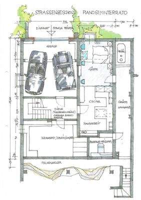 Grundriss Strassengeschoss
