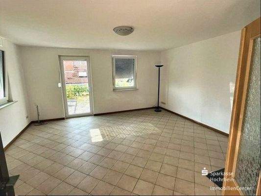 Blick Wohnzimmer,Ausgang Terrasse