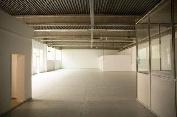 Blick in die Halle 