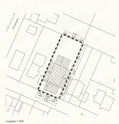 genehmigter Vorbescheid Lageplan