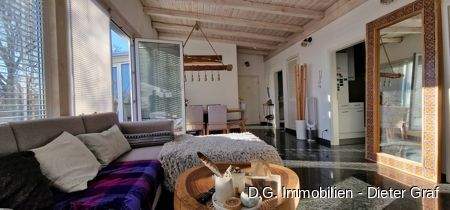 Der Wohn- Essbereich