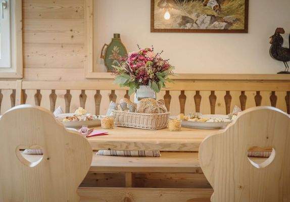 Gemütlich beim Frühstück