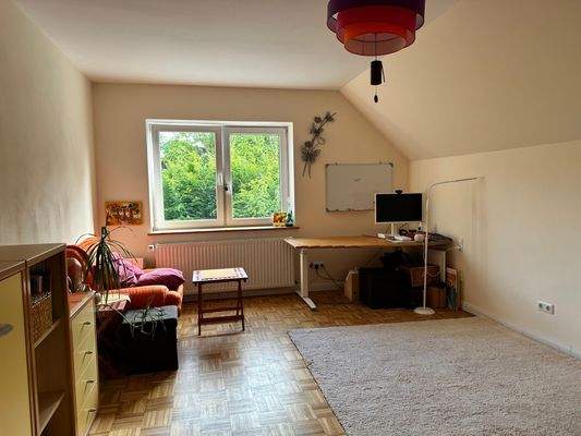 Schlafzimmer mit Parkett