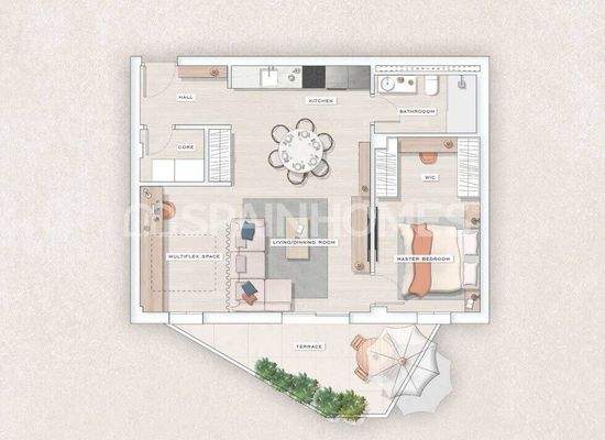 Outstanding Flats and Penthouses in a Complex in Mijas