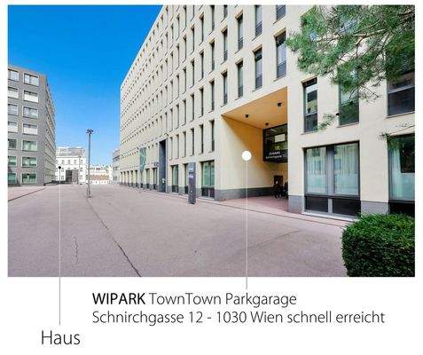 Garage Schnirchgasse 12 - 1030 Wien schnell erreicht