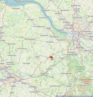 Lageplan überregional