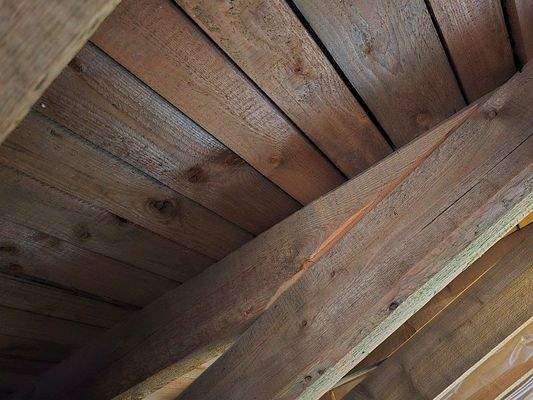 Gebälk Dachgeschoss