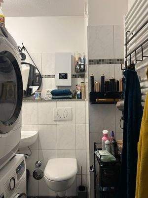 Badezimmer mit Badewanne