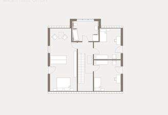 Prestige 3 möglicher Mustergrundriss Obergeschoss