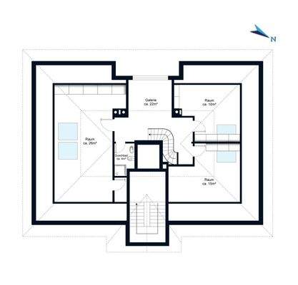 Grundriss Dachgeschoss