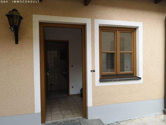 Eingang Mitarbeiterräume/EG