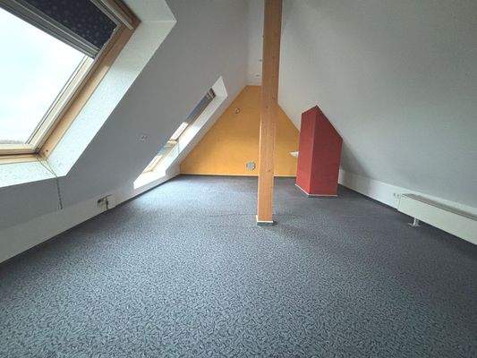 Ansicht vom ausgebauten Spitzboden