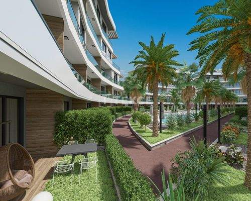 Stylish Apartments in a Hotel Concept Project in Alanya Oba