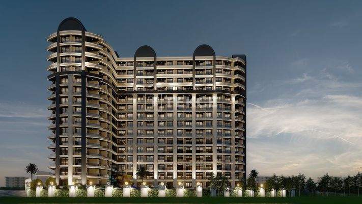 New Flats with Sea and Nature Views in Mersin Ayaş