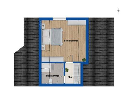 Grundriss Dachgeschoss