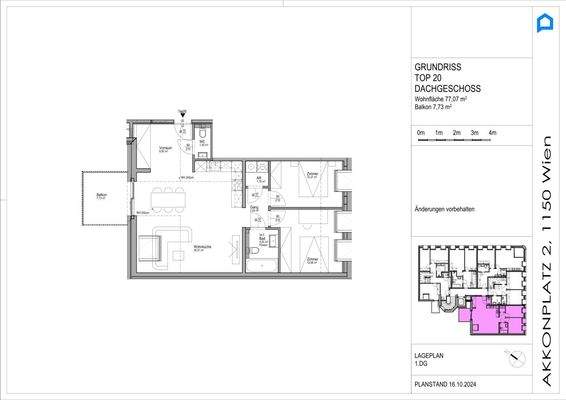 TOP 20, Dachgeschoss
