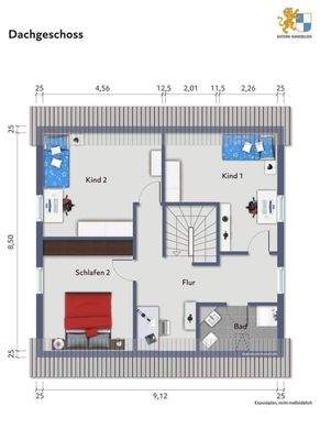 Grundriss Obergeschoss