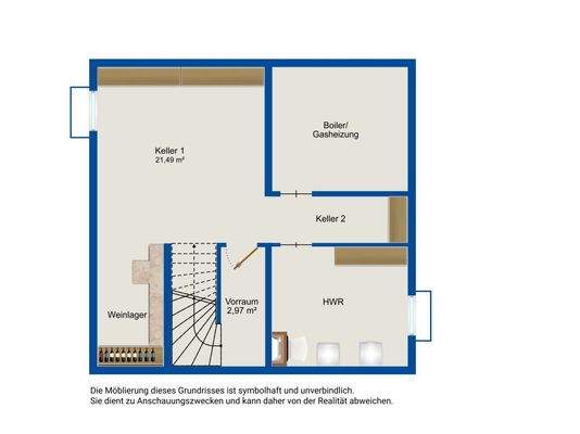 Skizze Kellergeschoss