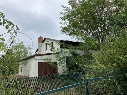 Garage am Haus