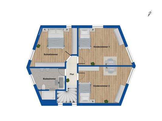 Grundriss Obergeschoss