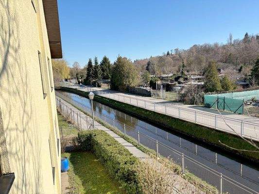 Aussicht vom Wohnzimmer-Balkon