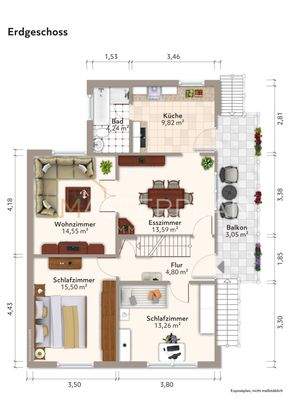 Grundriss Erdgeschoss