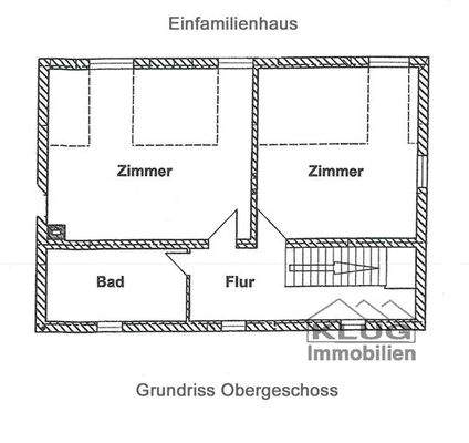 Grundriss EFH Dachgeschoss