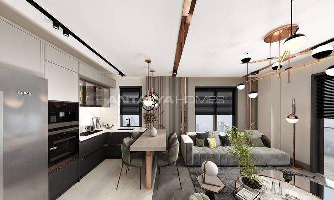 Properties in Complex with Rich Amenities in Antalya Altintas